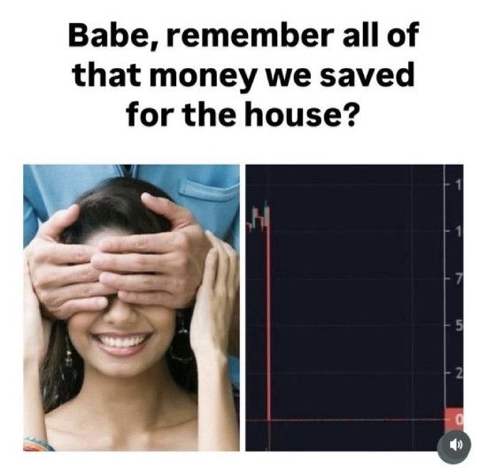 House savings went to crypto meme