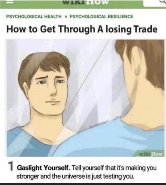 How to get through a losing trade