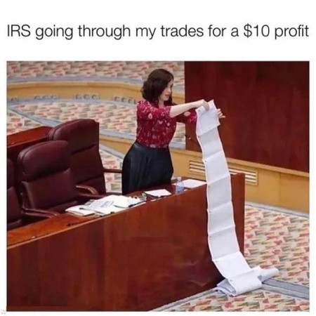 IRS going through my trades