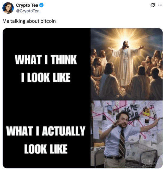 Looking crazy when talking about Bitcoin