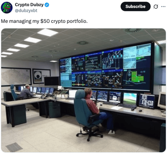 Managing my $50 crypto portfolio