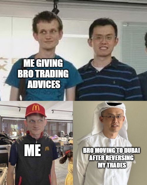 Me giving trading advice