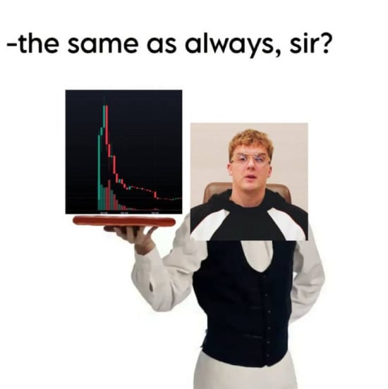 Meme about Hayden Davis' rugpulls