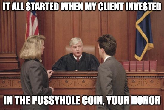 Memecoin court meme