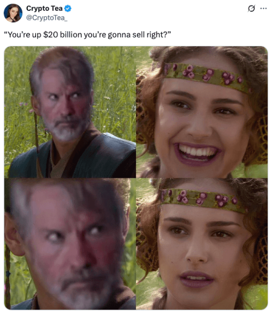 Michael Saylor isn't selling