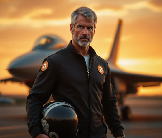 Michael Saylor pilot