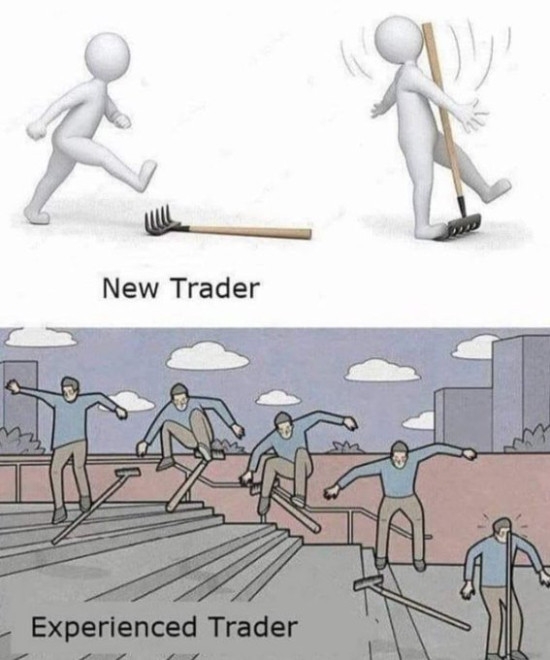 New vs experienced trader