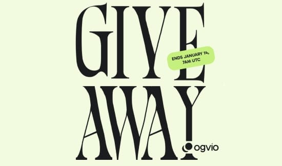 Ogvio giveaway