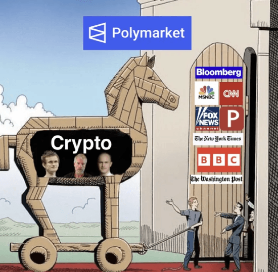 Polymarket crypto Trojan horse