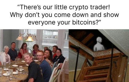 Show everyone your Bitcoins