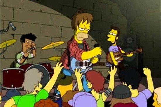 Simpsons band