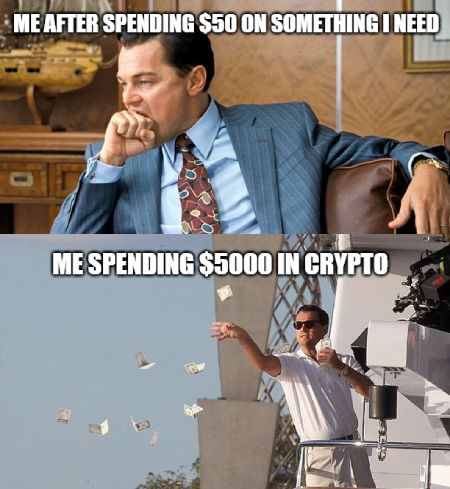 Spending 5K in crypto