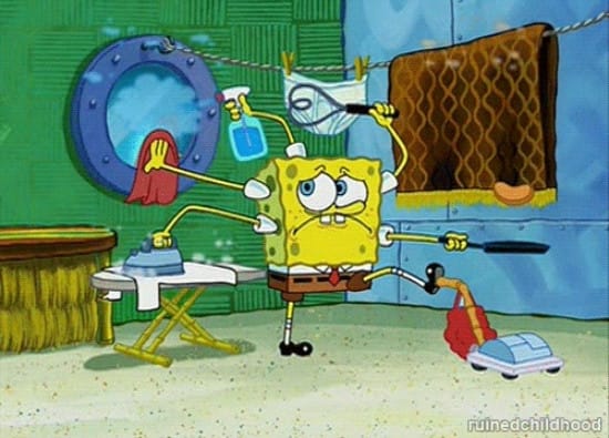 SpongeBob multitasking meme SpongeBob multitasking meme