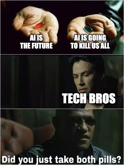 Tech bros confused about AI