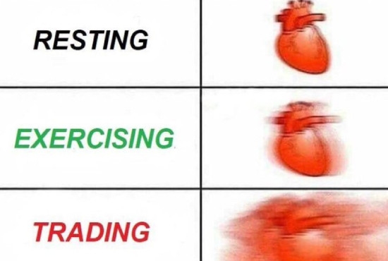 The heart when trading