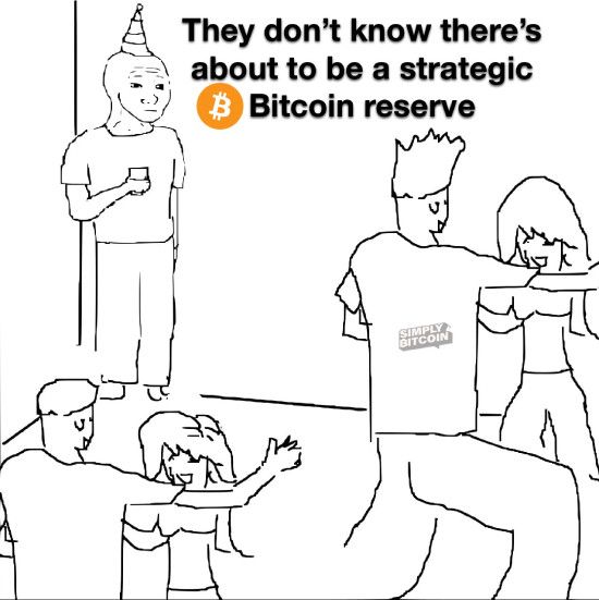 They don't know about the BTC reserve