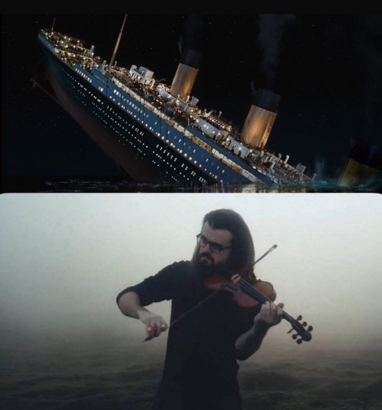 Titanic sinking