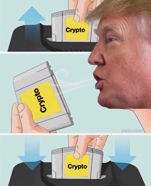 Trump resetting crypto