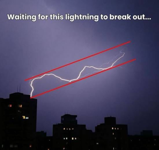Waiting for the lightning to break out