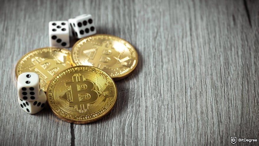 7Bit Casino review: Gold BTC coins and some dice. 7Bit Casino review: Gold BTC coins and some dice.