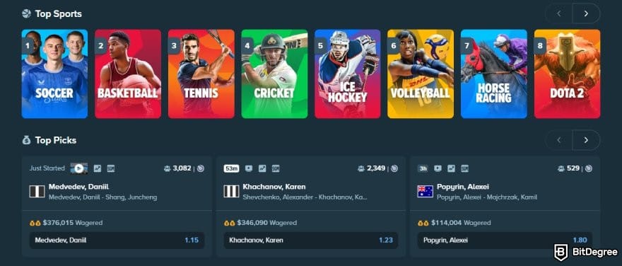 7Bit Casino review: the sportsbook section on Stake.com. 7Bit Casino review: the sportsbook section on Stake.com.