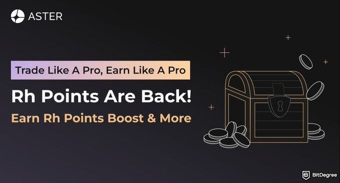 AEVO airdrop guide: the cover page of the Aster DEX airdrop.