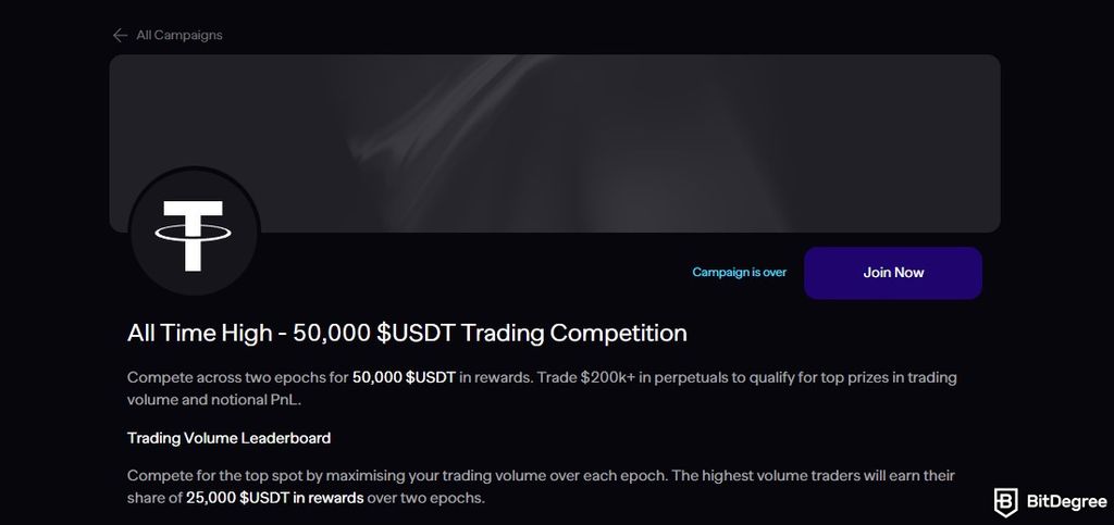AEVO airdrop guide: the All Time High campaign.
