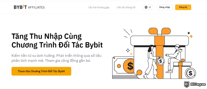 Affiliate Bybit: Chương trình đối tác Bybit.