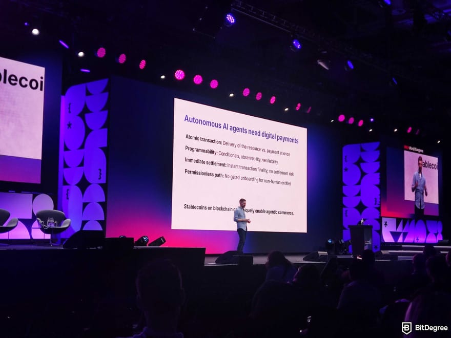 AI  and stablecoins: the future of payments uncovered at WeAreDevelopers 2025: autonomous AI agents need digital payments.