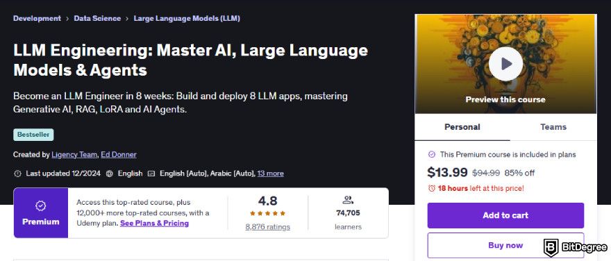 AI programming course: LLM Engineering.