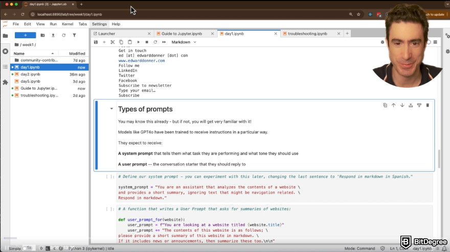 AI programming course: LLM Engineering course preview.