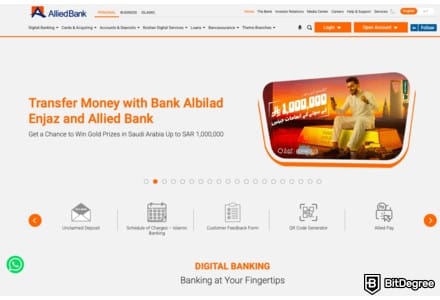 Allied Bank Limited - Wide Range of Services for Local & Overseas Customers