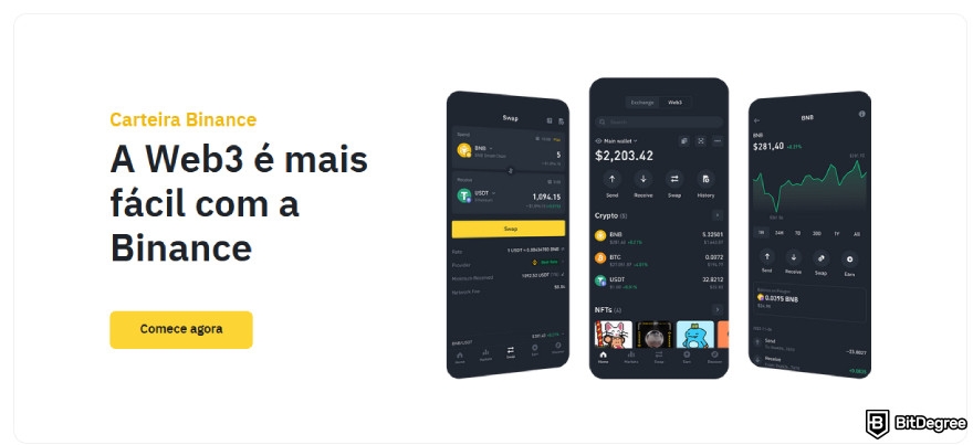 Binance Web3 wallet: proteja seu mundo web3.