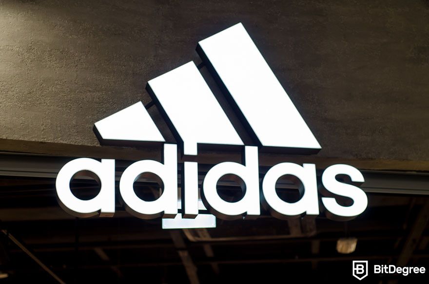 NFT đã chết chưa: logo Adidas.