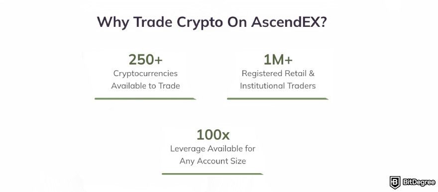 AscendEX review: statistics.