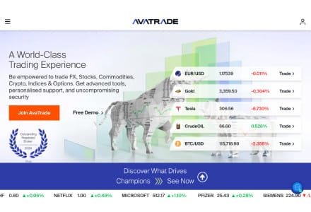 AvaTrade - AvaProtect-Backed Crypto CFD Trading