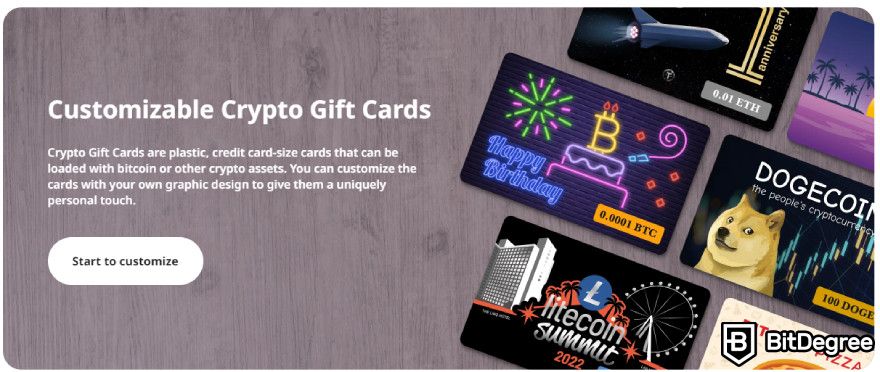 Ballet crypto wallet review: crypto gift cards.