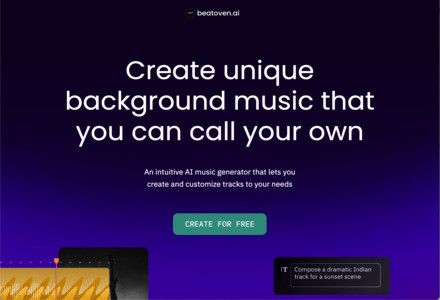 Beatoven.ai - Thematic Music Generation Beatoven.ai - Thematic Music Generation