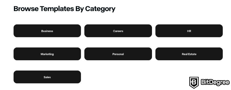 Best AI writer: Copy.ai templates.