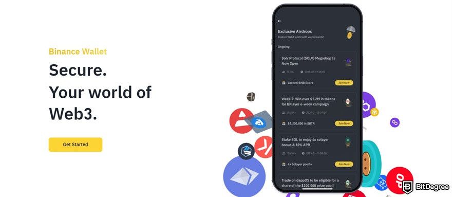 Best Arbitrum wallet: Binance Wallet.