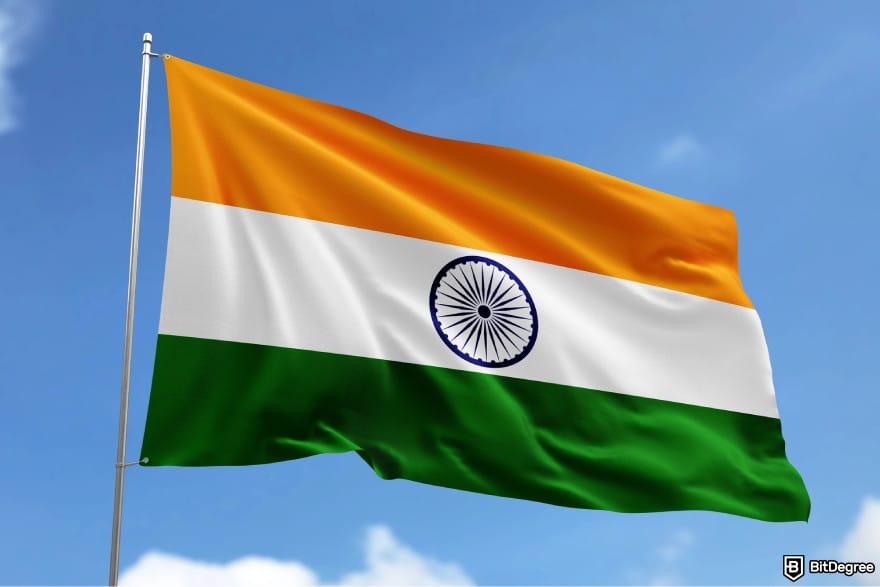 Best bank in India: India's flag. Best bank in India: India's flag.