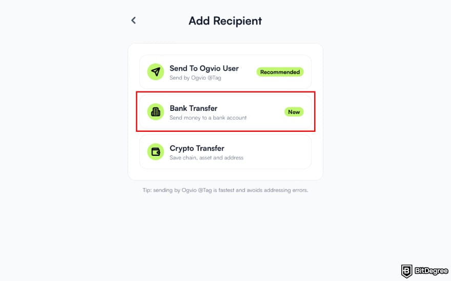 Best bank in Pakistan: choose [Bank Transfer] or another payment method on Ogvio.