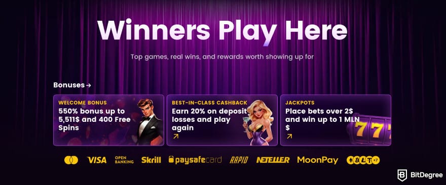 Best Bitcoin casino: iWild. Best Bitcoin casino: iWild.