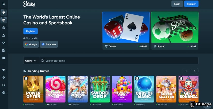 Best Bitcoin casino: Stake.com. Best Bitcoin casino: Stake.com.