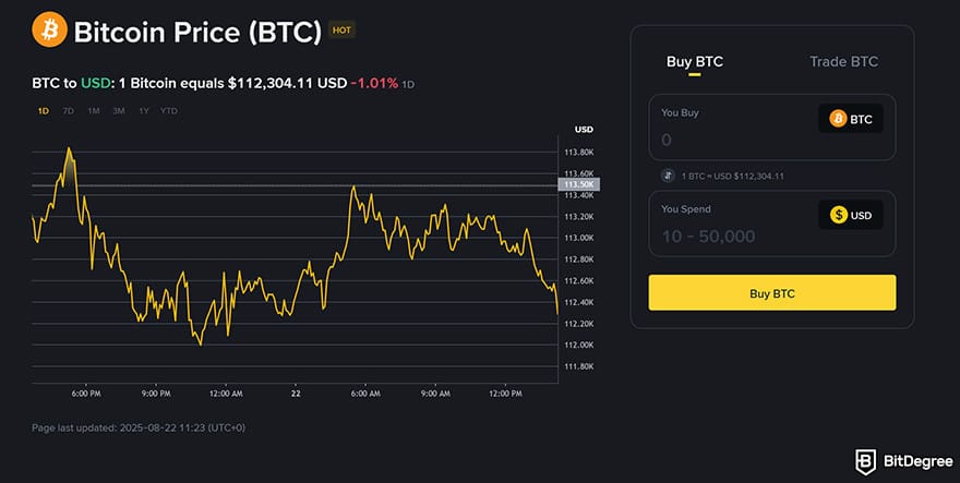 Best Bitcoin exchange: Bitcoin's page on Binance. Best Bitcoin exchange: Bitcoin's page on Binance.