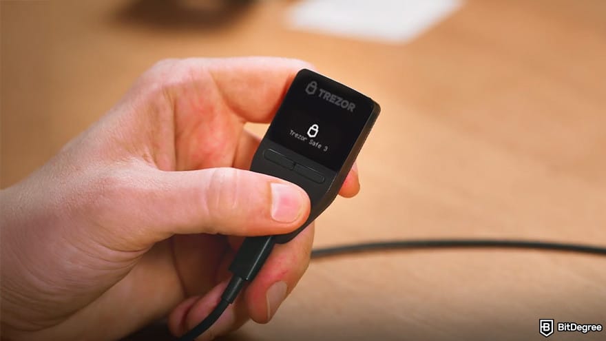 Best Bitcoin wallet: Trezor Safe 3.