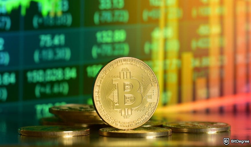 Best cloud mining platforms: golden BTC coins.