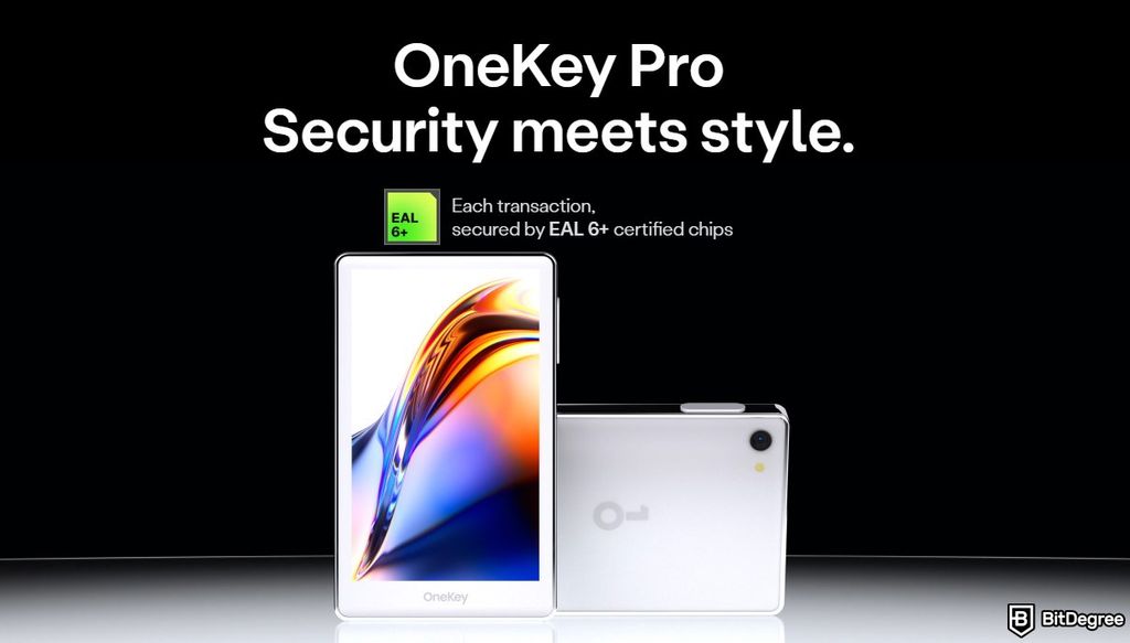 Best Cosmos wallet: OneKey Pro.