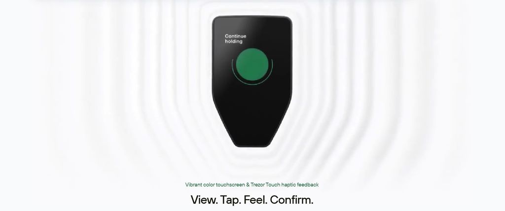 Best Cosmos wallet: haptic feedback.