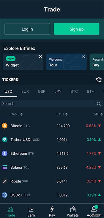 Best app for crypto trading: Bitfinex. Best app for crypto trading: Bitfinex.